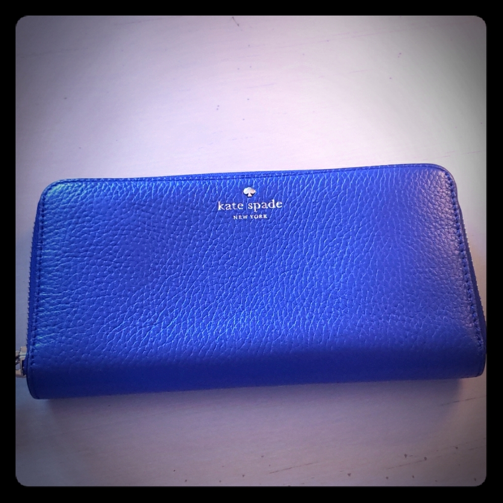 Kate Spade Royal Blue Wallet